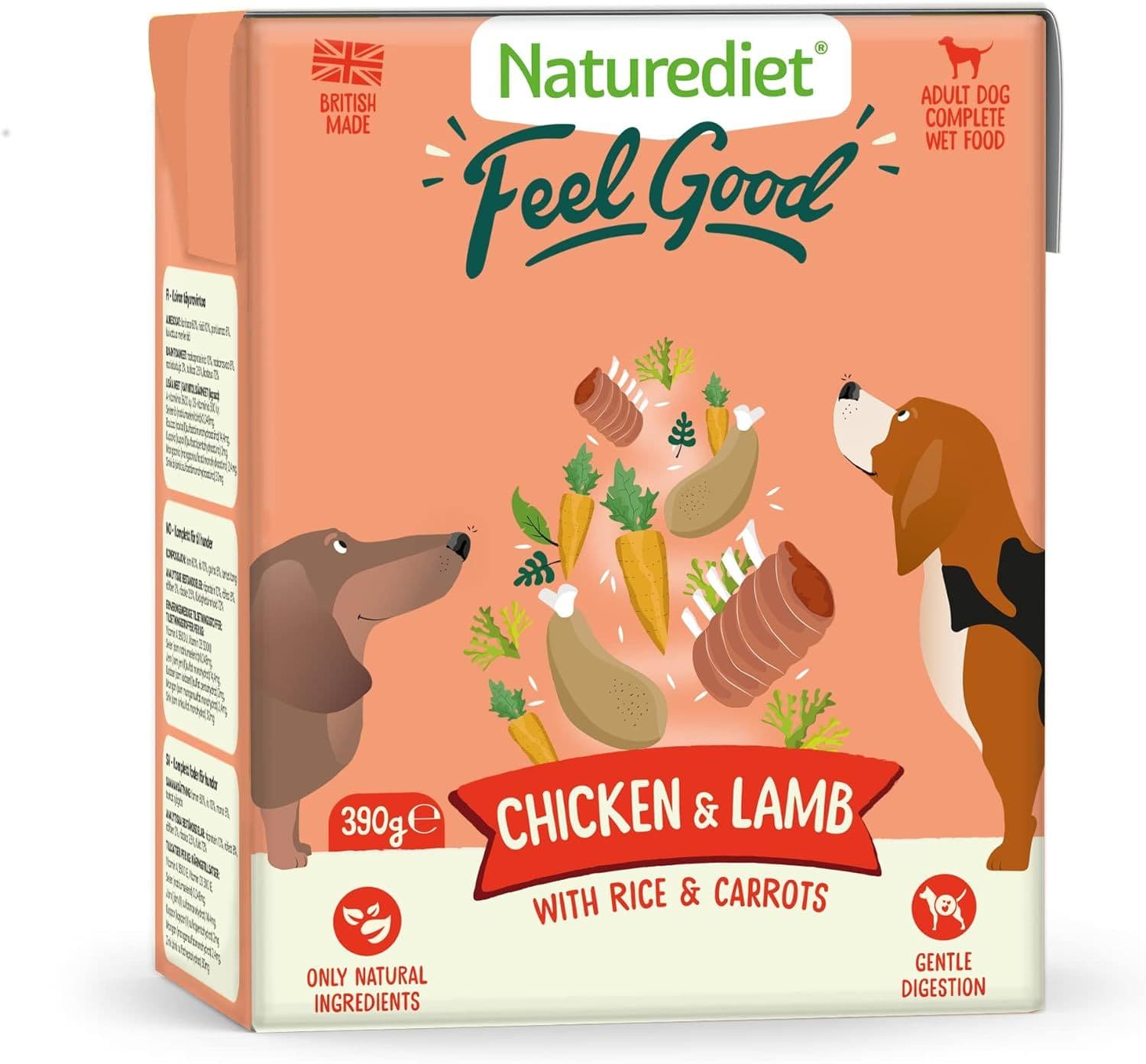 Naturediet Chicken & Lamb (390g)
