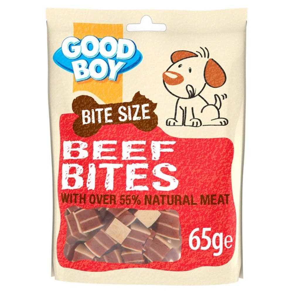 Armitage Good Boy Bite Size Beef Bites (65G)