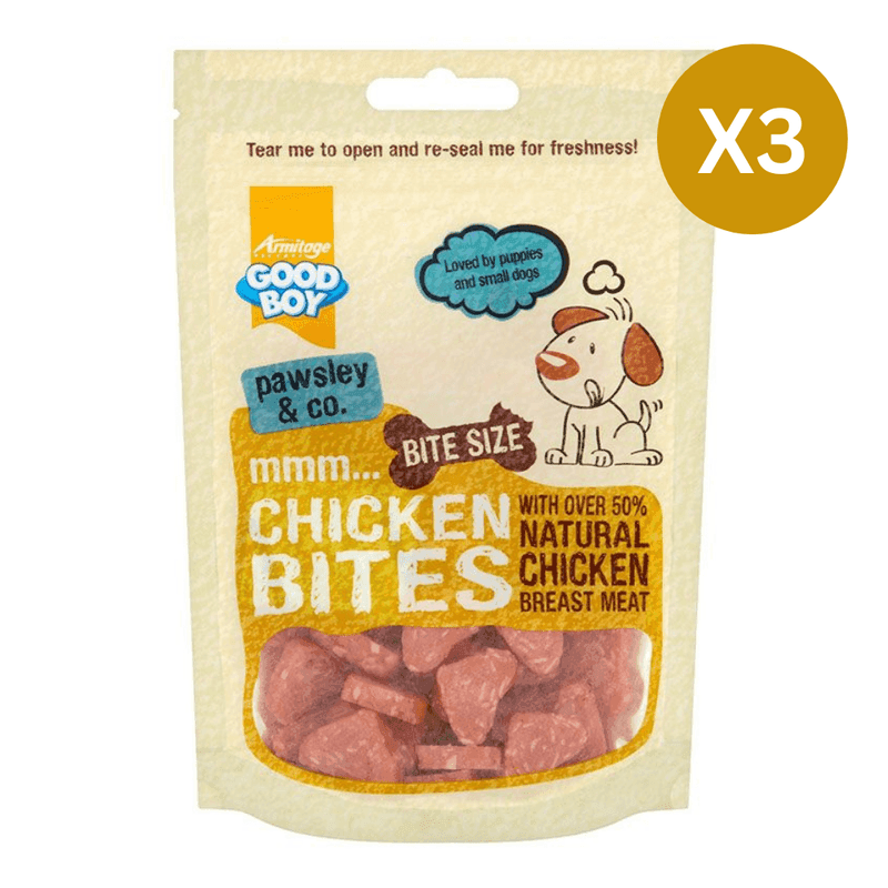 Armitage Good Boy Bite Size Chicken Bites (65G)