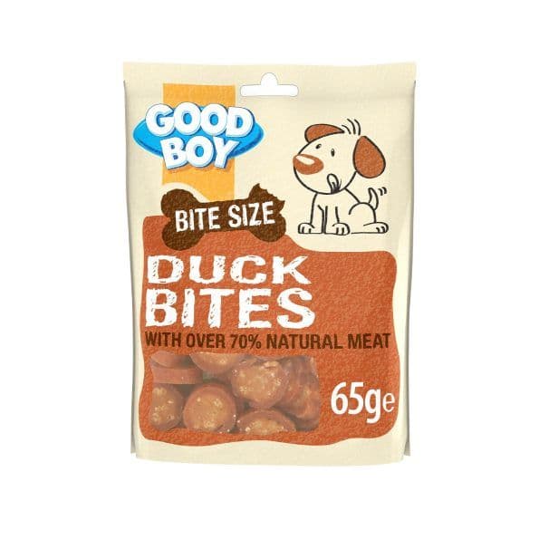 Armitage Good Boy Bite Size Duck Bites (65G)