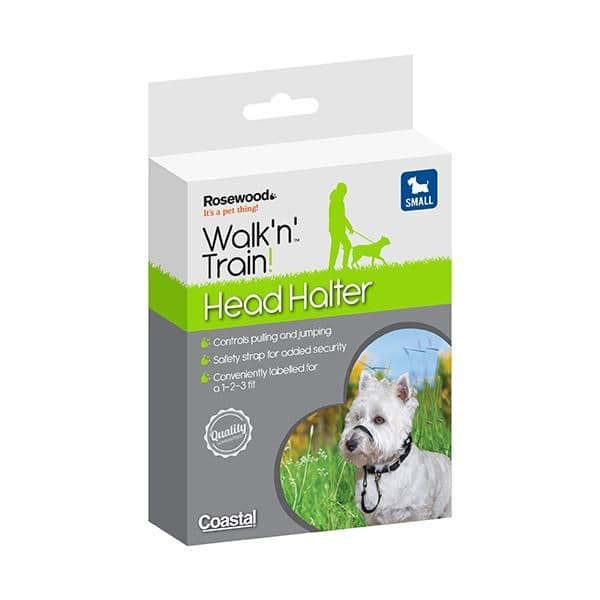 Rosewood Walk N Train Dog Head Halter (Small)