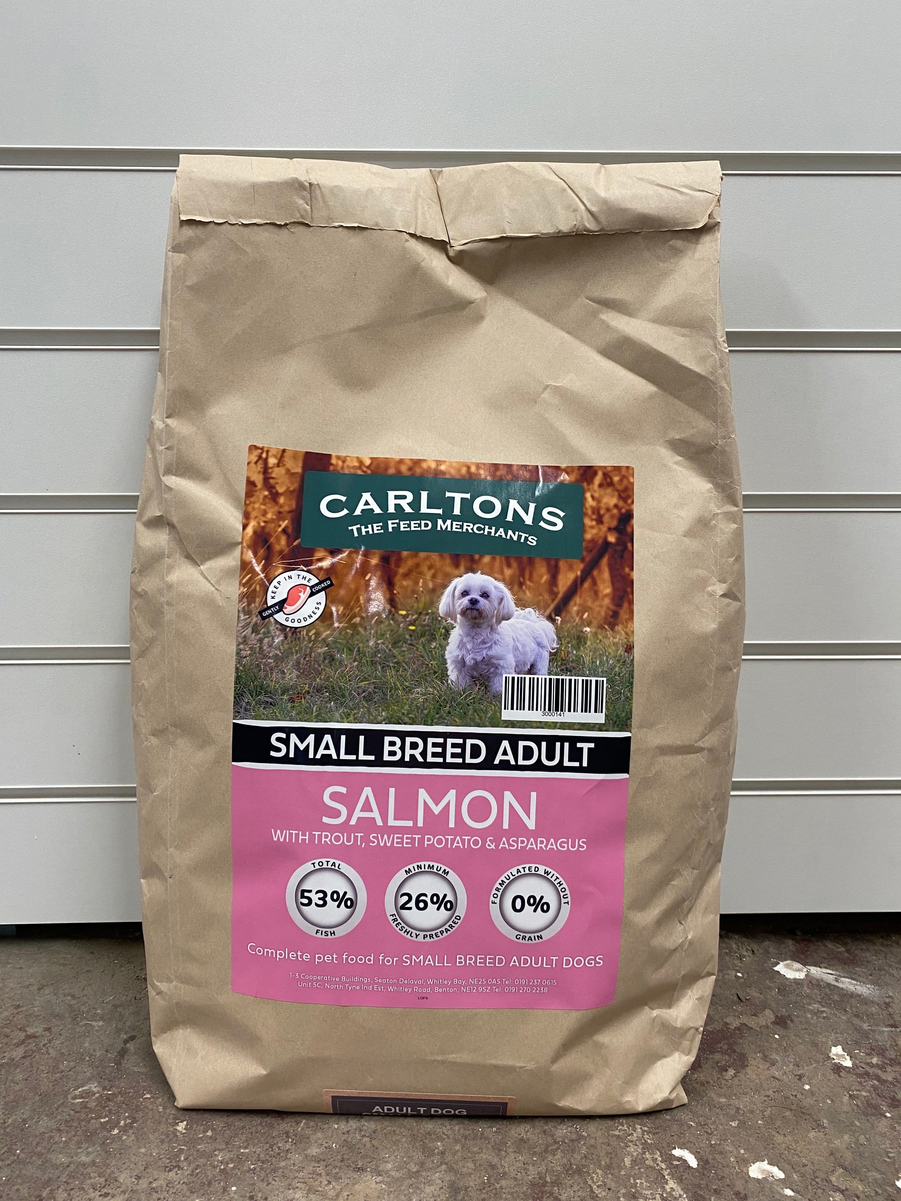 Mega Pet Adult Small Breed Grain Free Salmon With Trout, Sweet Potato & Asparagus (Eco/KG)