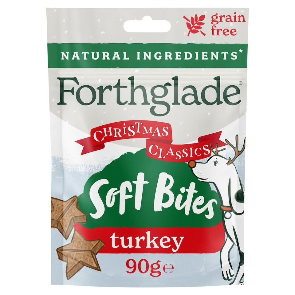 Forthglade Christmas Grain Free Turkey With Cranberry Treats (90g)