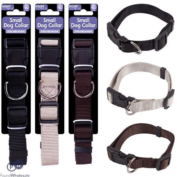 Smart Choice Small Puppy Collar & Lead Set (Assorted Colours)