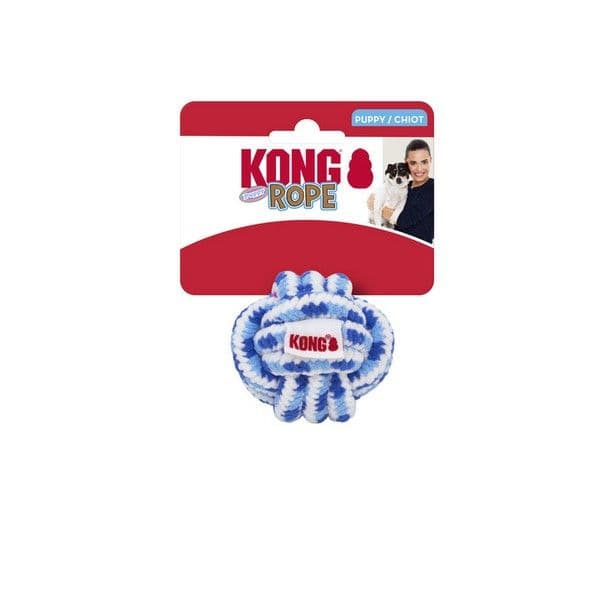 Kong Rope Ball Puppy Assorted (Small)