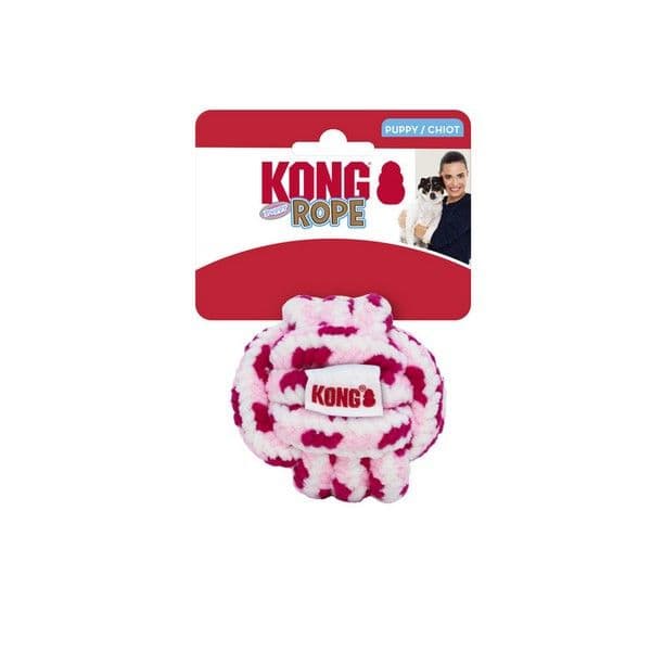 Kong Rope Ball Puppy Assorted (Large)