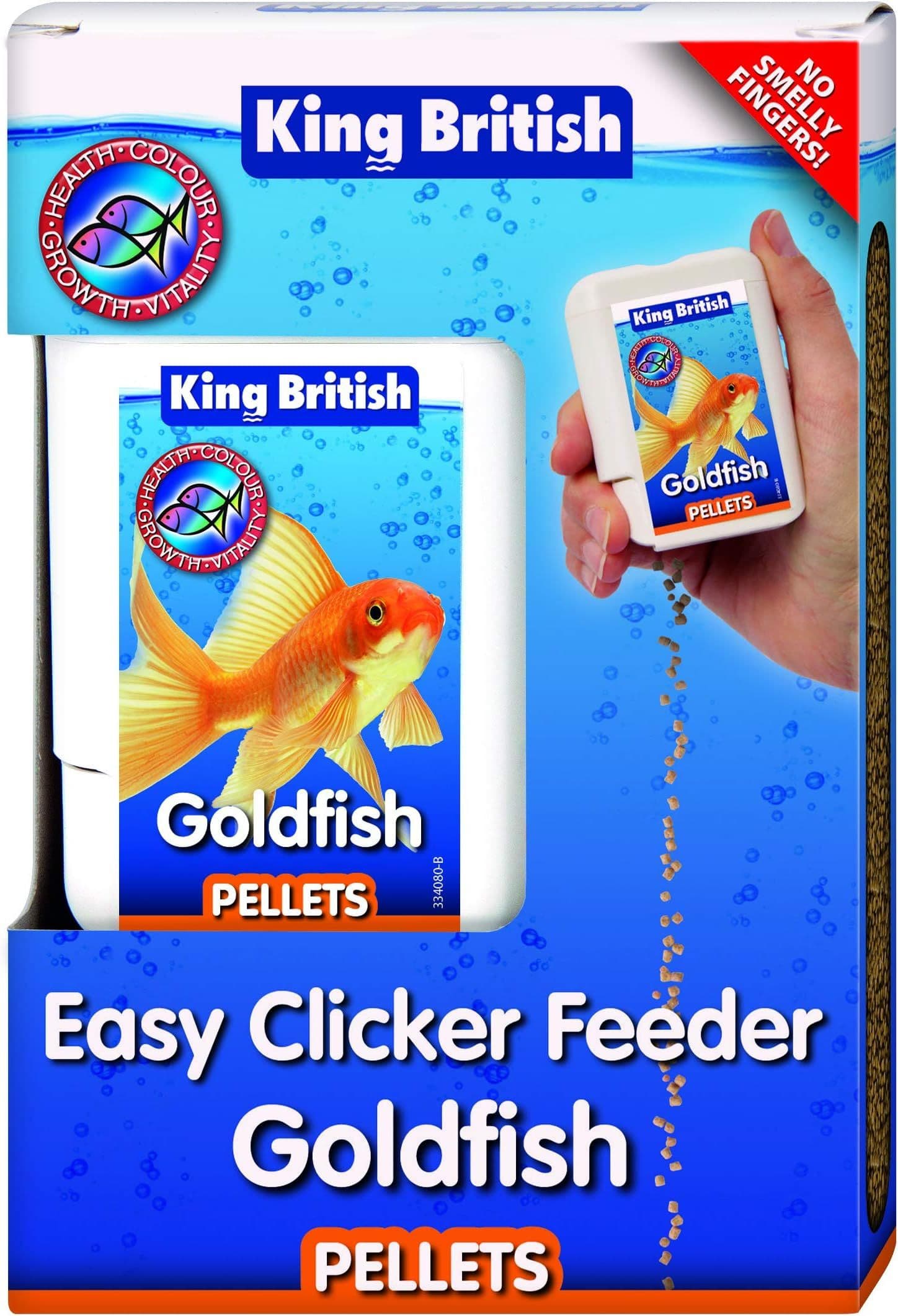 King British Goldfish Pellet Easy Clicker Feeder (26g)